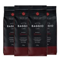 4 pacotes de Café Baggio Bourbon 250g