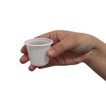 4 Pacotes de Copo de 50ml Branco Copaza ABNT 2002 com 100 unidades