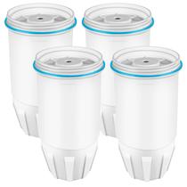 4 pacotes de substituição de filtro de água para jarros e dispensadores ZERO 4 pacotes de substituição de filtro de água para jarros e dispensadores ZERO