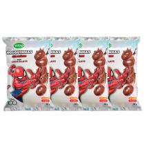 4 Pacotes Disney Rosquinha sem Glúten Sabor Chocolate 60g - Vitao