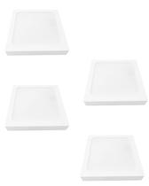 4 Painel LED Ourolux Super Eco Quadrado de Sobrepor 18w Bivolt 4000k 4 Painel LED Ourolux Super Eco Quadrado de Sobrepor 18w Bivolt 4000k