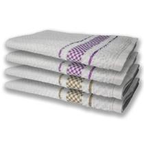 4 Panos de Prato Atoalhado Felpudo Premium Roxo+Marrom 4 Panos de Prato Atoalhado Felpudo Premium Roxo+Marrom