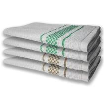 4 Panos De Prato Atoalhado Felpudo Premium Verde+marrom 4 Panos De Prato Atoalhado Felpudo Premium Verde+marrom