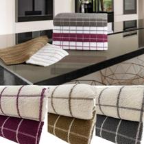 4 Panos De Prato Atoalhado grosso felpado Teka Premium Chef 4 Panos De Prato Atoalhado grosso felpado Teka Premium Chef