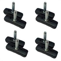 4 Par Sapata Silbike Pino Cantilever Preto St-07