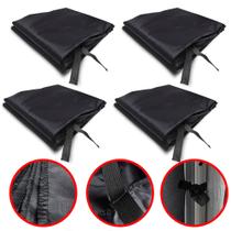 4 Paredes Fechamento Lateral Removível Para Tenda Gazebo 3x3