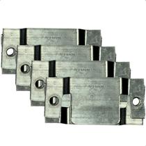 4 Pares Conector Cabeceira Sofá Painel Tvs União Encaixe Aço Galvanizado 4 Pares Conector Cabeceira Sofá Painel Tvs União Encaixe Aço Galvanizado