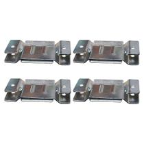 4 Pares de Conector de Encaixe para Móveis Sofá Cabeceira Painel Zincado G59 4 Pares de Conector de Encaixe para Móveis Sofá Cabeceira Painel Zincado G59