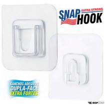 4 pares de ganchos adesivos dupla-face extra fortes - snap hook 4 pares de ganchos adesivos dupla-face extra fortes - snap hook