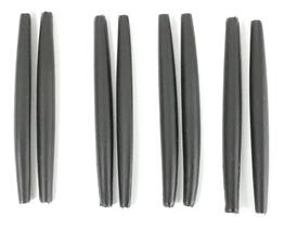 4 Pares De Hastes De Borracha 61mm Preto 4 Pares De Hastes De Borracha 61mm Preto