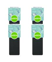 4 Pares De Meia Compressão Moderada 3/4 5-10 Mmhg Masculina