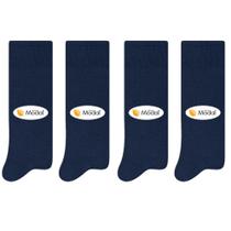 4 Pares De Meias Social Masculina Modal Selene 8350