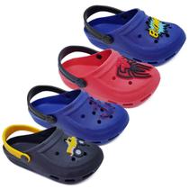 4 Pares Sandália Babuche Infantil Estampas Menina Menino K10 4 Pares Sandália Babuche Infantil Estampas Menina Menino K10
