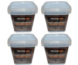 4 Pasta Polir Tanque Rodas Alumínio Caminhão Polimento 500g 4 Pasta Polir Tanque Rodas Alumínio Caminhão Polimento 500g