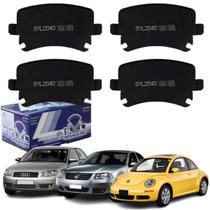 4 Pastilha Freio Traseira Golf Saveiro Beetle Jetta A3 A4 Q3