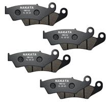 4 Pastilhas Nakata Freio Dianteiro Biz 125i 2019 a 2025