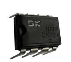 4 pçs - c.i. dk 124 - dk124 - integrado pwm de fonte - dip-8