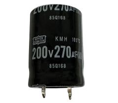 4 PÇS CAPACITOR ELETROLITICO 270X200V - 270UF X 200V - 105º