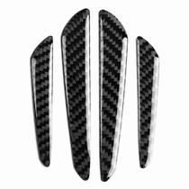 4 pçs de fibra carbono porta borda guarda pára-choques tiras protetor guarnição capa carro universal 4 pçs de fibra carbono porta borda guarda pára-choques tiras protetor guarnição capa carro universal