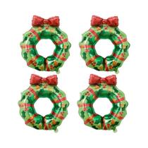 4 pçs natal arco guirlanda balões festa de aniversário de natal ano novo decoração do feriado balões