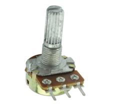 4 pçs - potenciometro logaritmico l20/16mm - 5ka - 5 ka