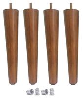 4 Pe Palito 40cm Marrom Claro Bucha Americana Para Moveis 4 Pe Palito 40cm Marrom Claro Bucha Americana Para Moveis