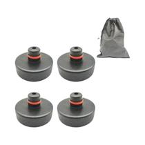 4 Peças Adaptador De Almofada De Borracha Para Tesla Model 3 S X Com Estojo De Armazenamento 4 Peças Adaptador De Almofada De Borracha Para Tesla Model 3 S X Com Estojo De Armazenamento