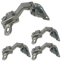 4 Peças - Dobradiça Pequena Para Armario 45 Graus De 26mm