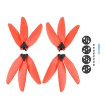 4 peças Hélices de 3 Lâminas para Mavic Mini 1 /2 Drone, 4726CW 4726CCW Leve Props Wing Repair Parts - Vermelho