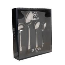 4 Peças para Servir Berna Aço Inox Wolff 4 Peças para Servir Berna Aço Inox Wolff