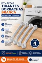 4 Peças Tirante Para Brastemp E Consul De 7 A 12 Kg 11cm