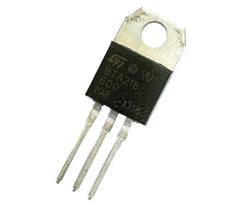 4 peças - transistor bta216-600 - bta 216-600 - 16 amp 600v