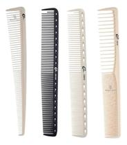 4 Pentes Carbono De Corte Salão Barbeiro Profissional - Umi 4 Pentes Carbono De Corte Salão Barbeiro Profissional - Umi