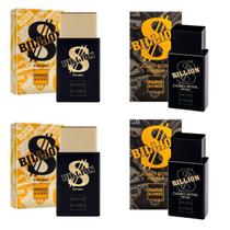 4 Perfume Paris Elysees Billion Casino Royal+Billion For Men