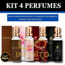 4 Perfumes de Bolso de 15ml - Moments Paris 4 Perfumes de Bolso de 15ml - Moments Paris