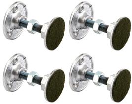 4 Pés Niveladores Mesa Sinuca Bilhar Snooker Alumínio 4 Pés Niveladores Mesa Sinuca Bilhar Snooker Alumínio