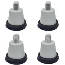 4 Pés Pé Lavadora Electrolux Lte12 Lt15f Lt12f Lte08 Lm08