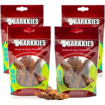 4 Pesticos Barkkies Frango Batata Doce Natural 100g