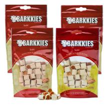 4 Petiscos Natural Para Cães - Barkkies - Chicken Sushi