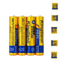 4 Pilhas AAA LR03 1.5V Alcalinas Alta Duração e Desempenho Confiável para Eletrônicos e Brinquedos