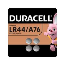 4 Pilhas Alcalinas Lr44 A76 Duracell