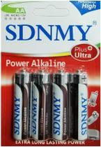 4 Pilhas Alkaline AAA/AA No Blister Ideal Para Vários Aparelhos