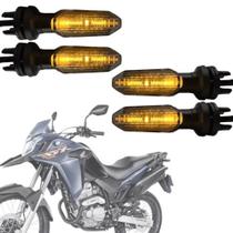 4 piscas led seta moto universal coxim cinoy