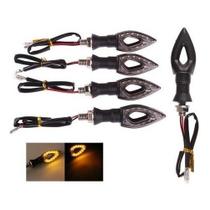 4 Piscas Seta De Moto Led Flecha Cristal Esportiva Universal 4 Piscas Seta De Moto Led Flecha Cristal Esportiva Universal