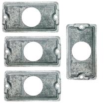 4 Placa Condulete 3/4 Alumínio Sieg Para Tomada Redonda