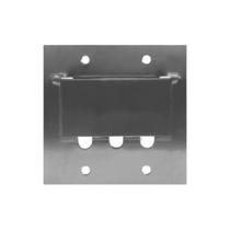 4 Placa De Piso 4x4 Aluminio 3 Rj45/rj11 - Stamplac 4 Placa De Piso 4x4 Aluminio 3 Rj45/rj11 - Stamplac