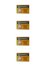 4 PlacaS DE Sinalização 15x20 Sorria VOCÊ Está Sendo Filmado 4 PlacaS DE Sinalização 15x20 Sorria VOCÊ Está Sendo Filmado