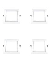 4 Plafon Ourolux Embutir 18w Biv 2700k Quadrado 4 Plafon Ourolux Embutir 18w Biv 2700k Quadrado