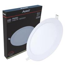 4 Plafon Painel Led Redondo Embutir 18w Branco Neutro 4000k 4 Plafon Painel Led Redondo Embutir 18w Branco Neutro 4000k