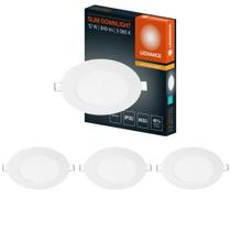 4 Plafons Led De Embutir Redondo Biv 12W 3000k Ledvance